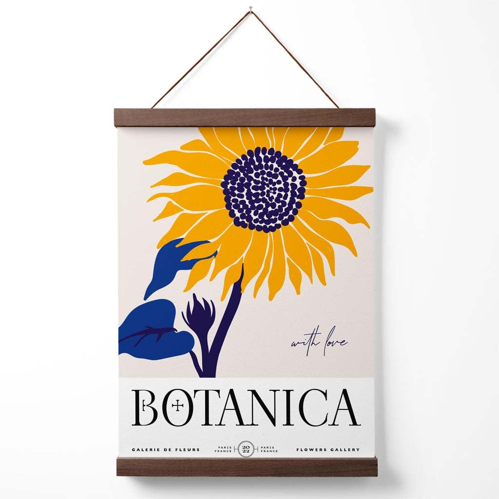 Solsikkeblomst Plakat med Oppheng 4