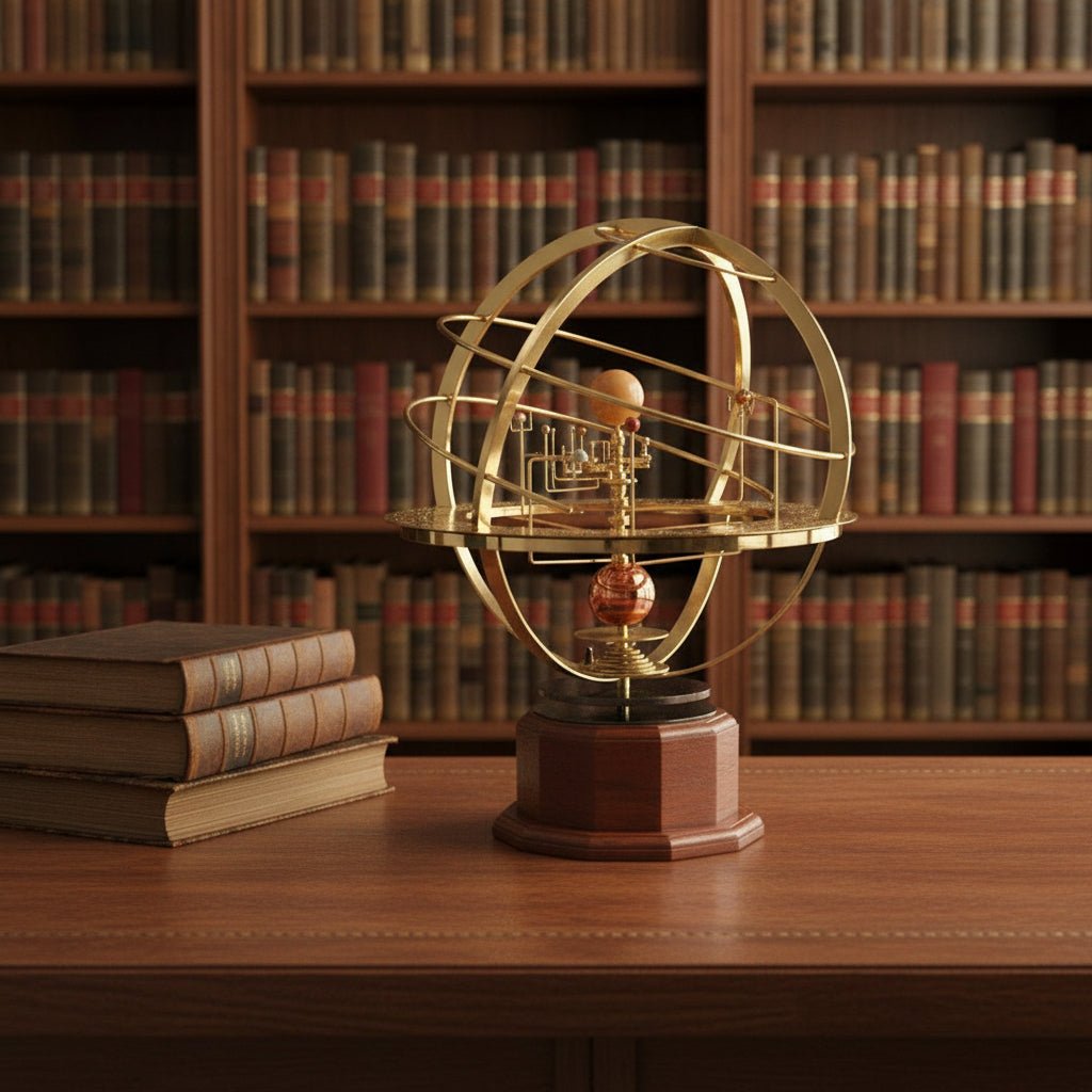 Solsystemskjerm med 5 Nøyaktig Utformede Planeter 3