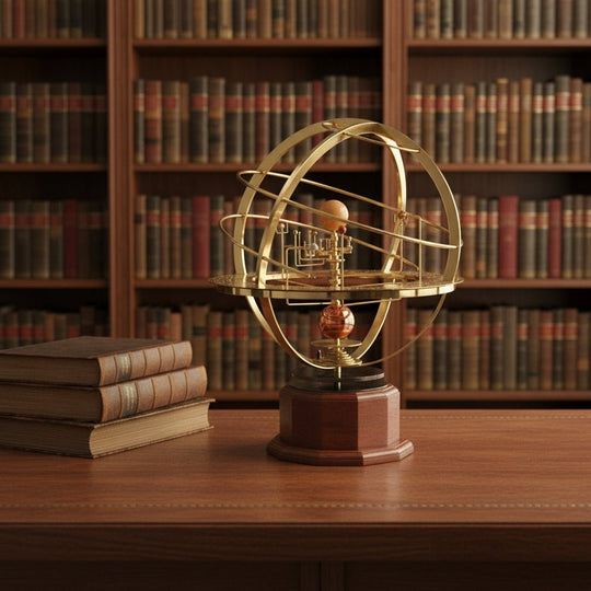 Solsystemskjerm med 5 Nøyaktig Utformede Planeter 3