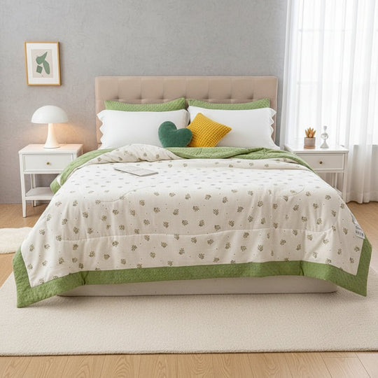 Sommerteppe Blomstermønster Lettvektsdesign 1