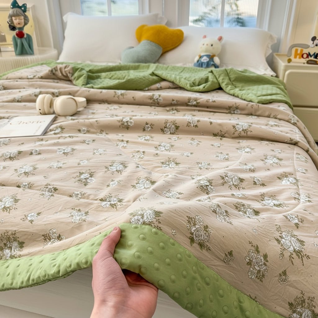 Sommerteppe Blomstermønster Lettvektsdesign 8