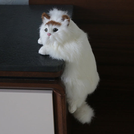 Søt Plysj Katt Figur for Hjemmet 9