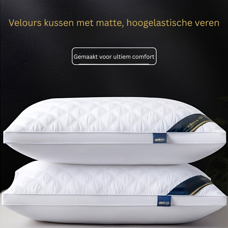 Sovekomfortsett med 2 Hypoallergeniske 3D-Puter 6