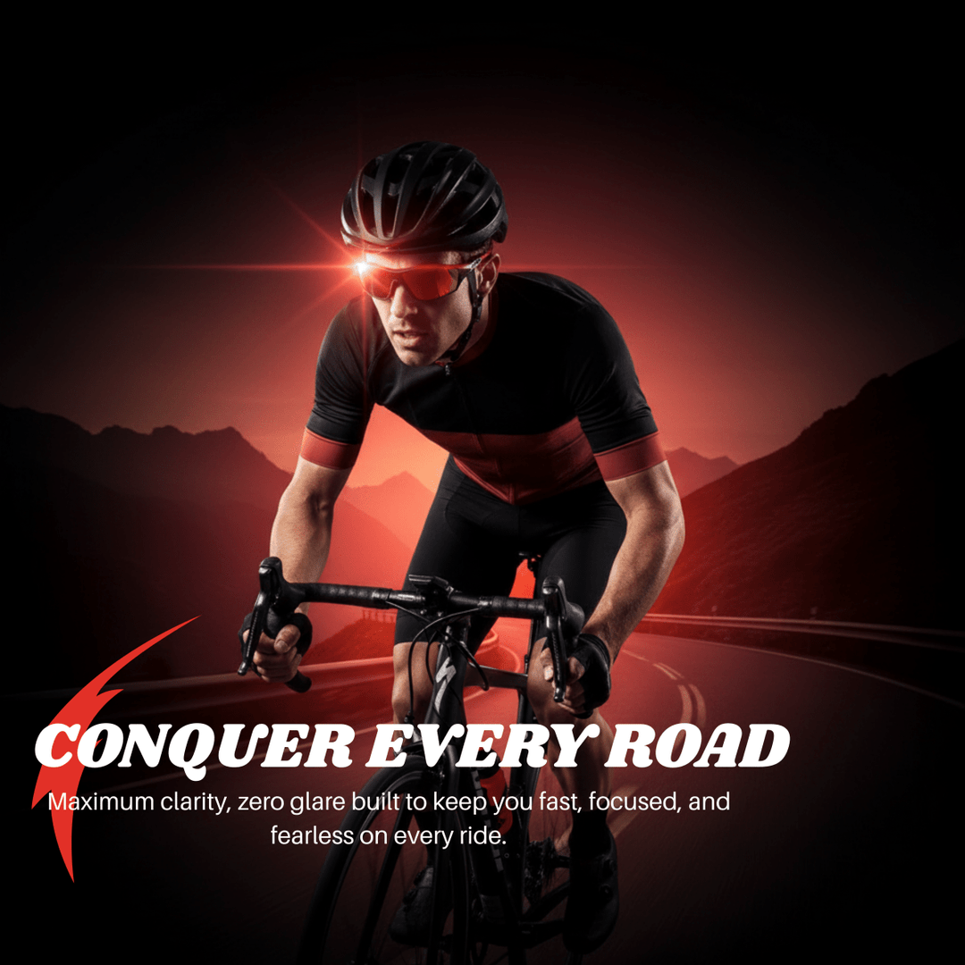 Sportssolbriller for menn og kvinner med polariserte linser 2