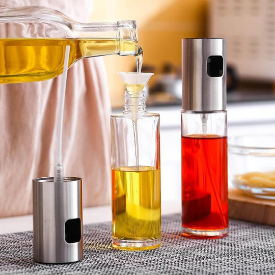 Sprayflaske for Olje til Kjøkken og Grilling - Allsidig Design 1