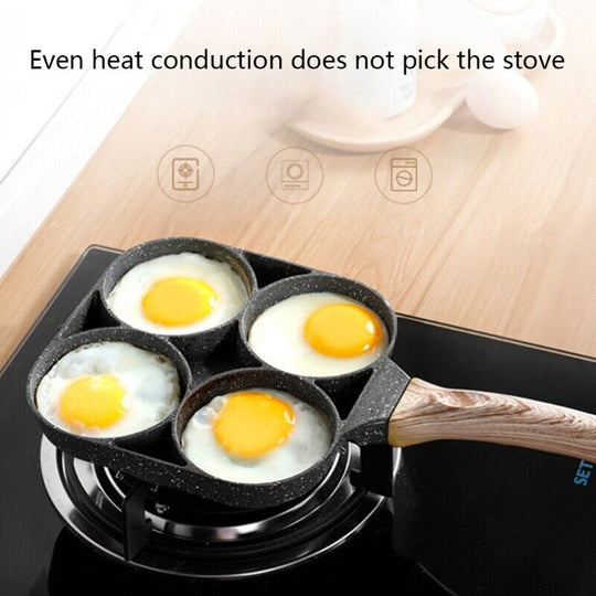 Stekepanne for 4 Egg med Nonstick Belegg 2