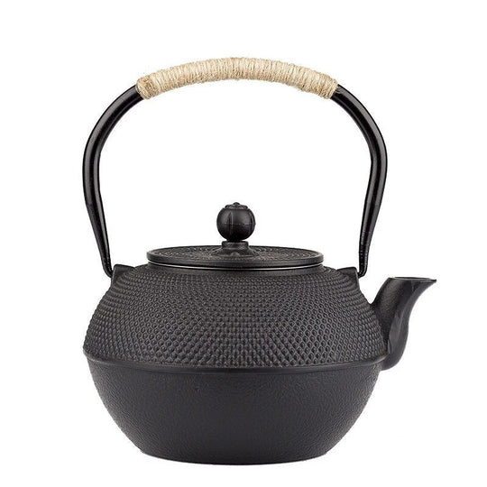 Støpejerns Tekjele med Infuser Tradisjonelt Japansk Design 6