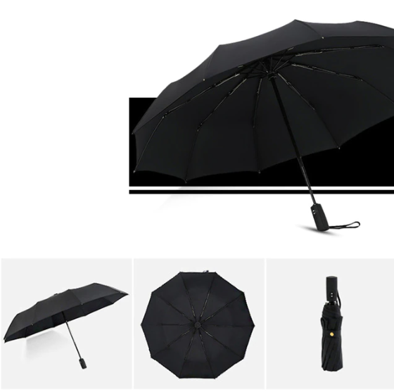 Stormparaply Automatisk Med Vindbeskyttelse 9