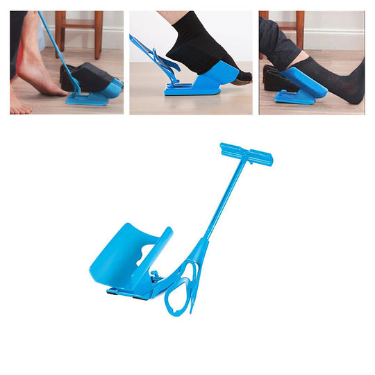 Strømpetrekker med Håndtak for Enkelt Sokkebruk 0