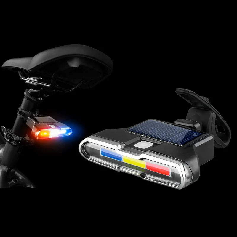 Sykkelbaklykt USB-Lading med Justerbare Lysmoduser for Menn og Kvinner 1