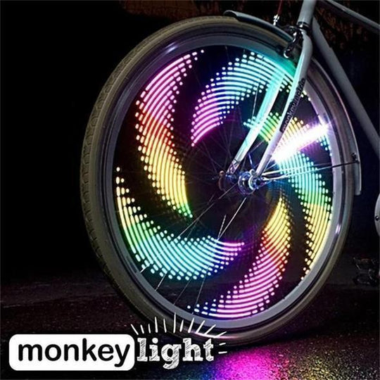 Sykkellys med LED-mønstre for Barn 2