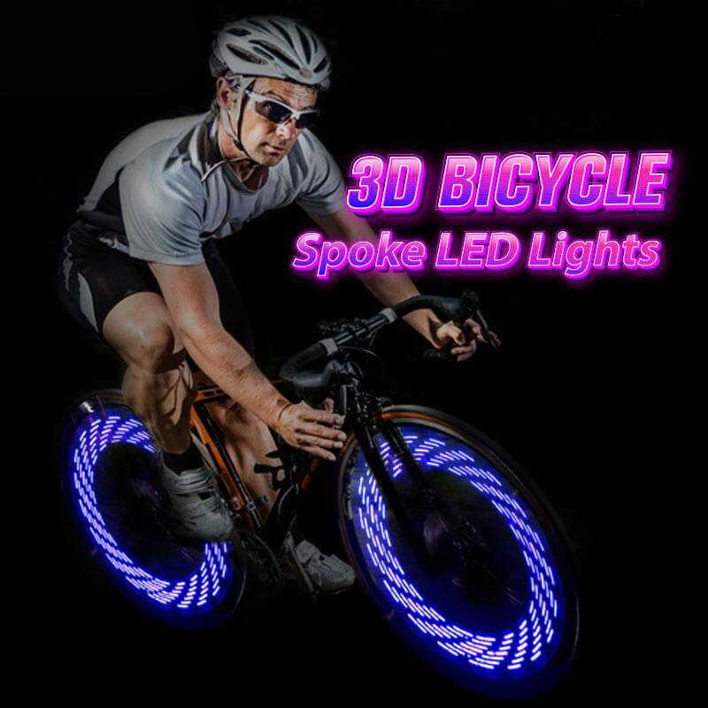 Sykkellys med LED-mønstre for Barn 6