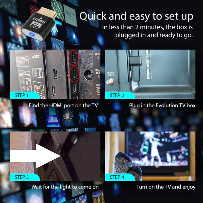TV Streaming Enhet med 4K Oppløsning 4