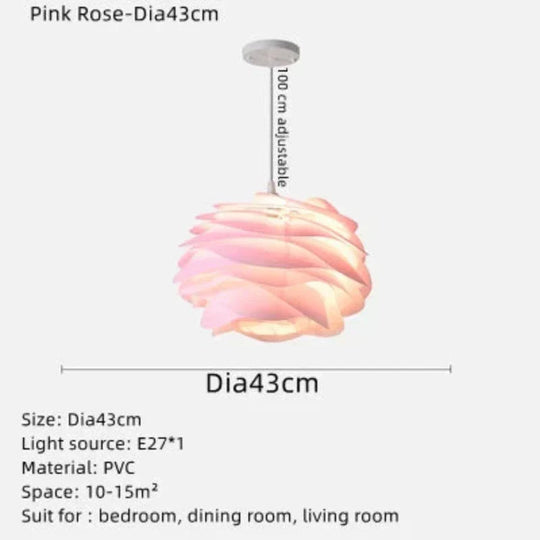 Takbelysning med Rosegirland for Romantisk Atmosfære 8