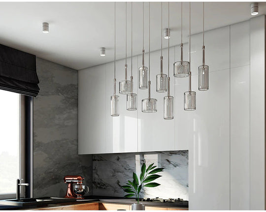 Taklampe i Glass for Spisebord 3