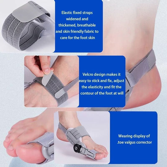 Tåkorreksjon for Hallux Valgus Diskret Justering 6