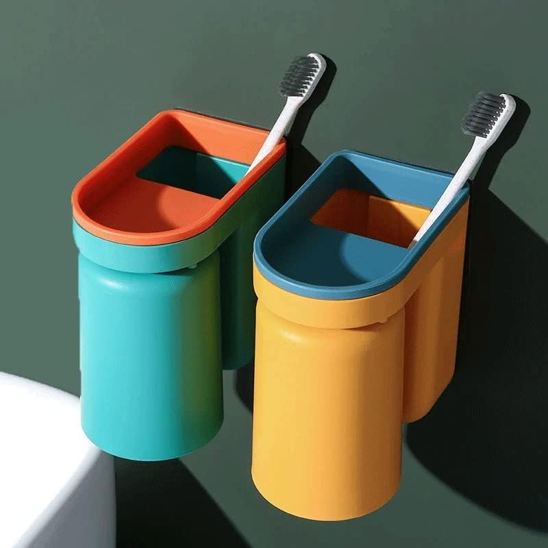 Tannbørsteholder for Bad med Multifunksjonell Design og Rask Drenering 4