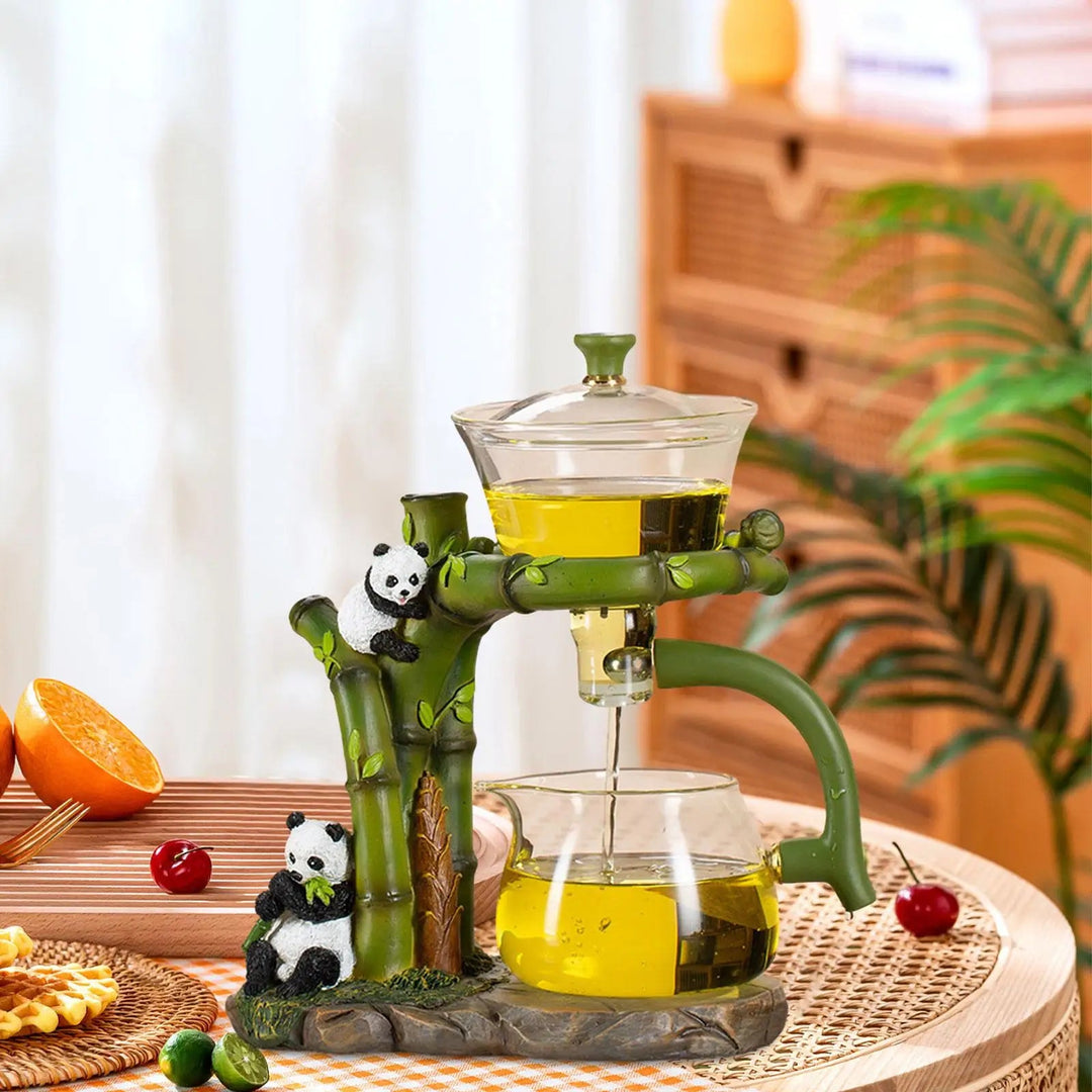 Te-sett for voksne med panda-design 1