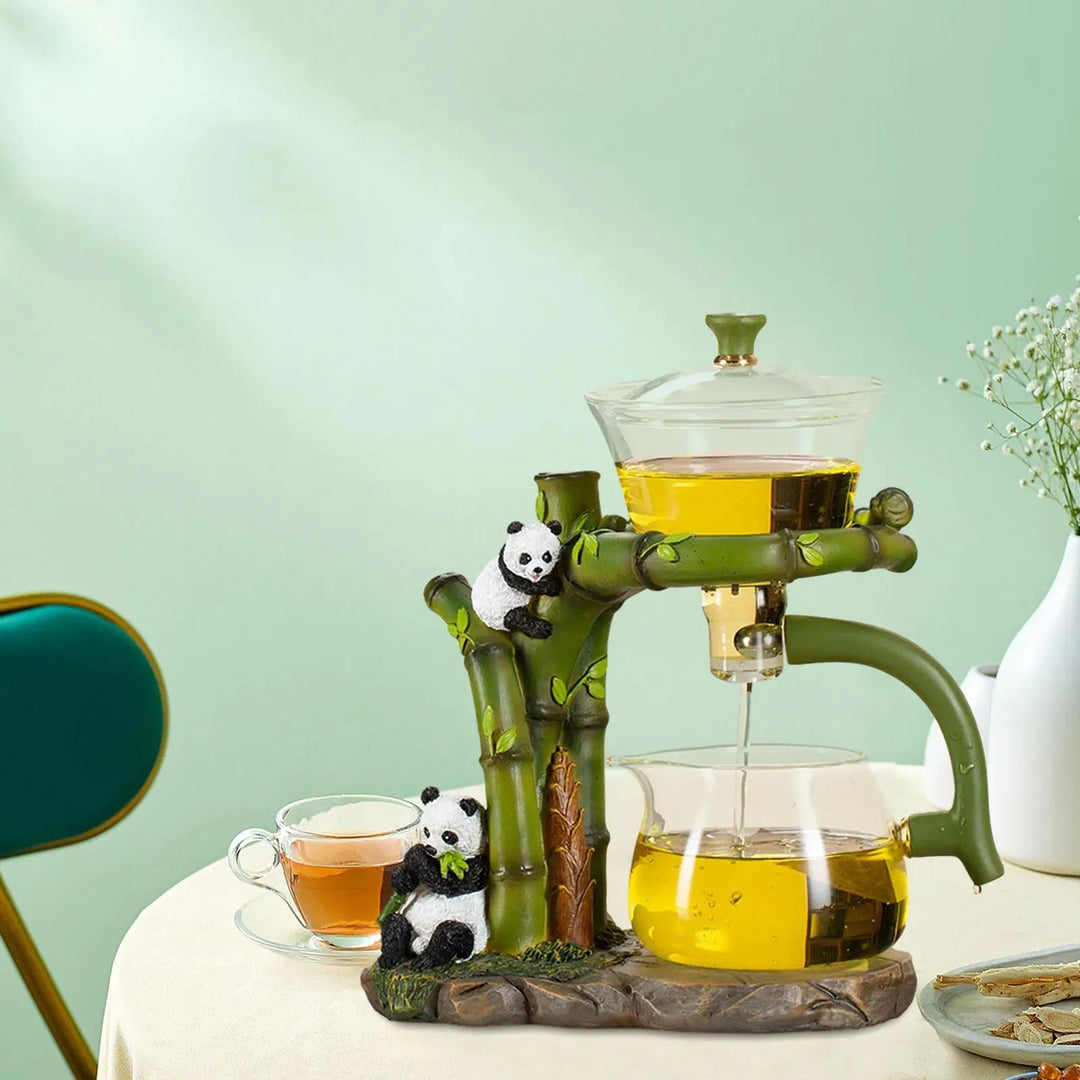 Te-sett for voksne med panda-design 3