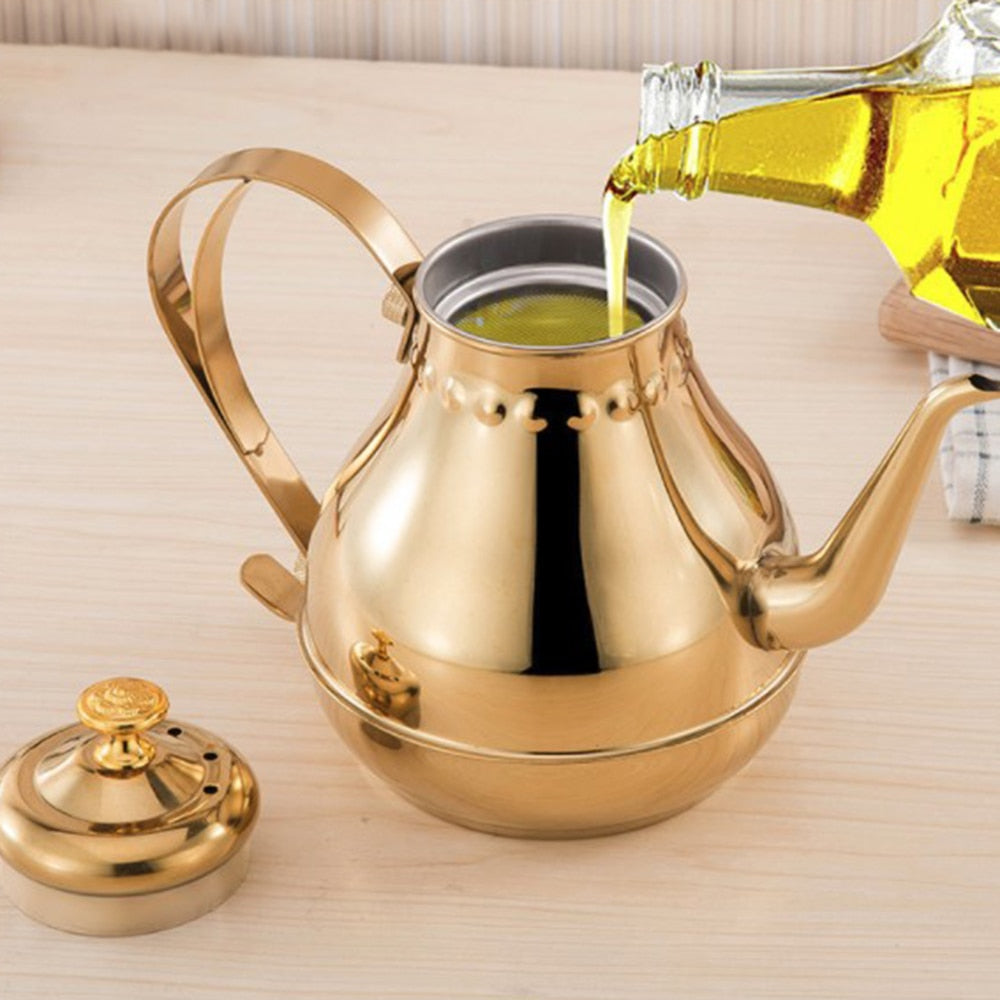 Te Kanne med Lang Munn og Melkefilter for Oolong 3