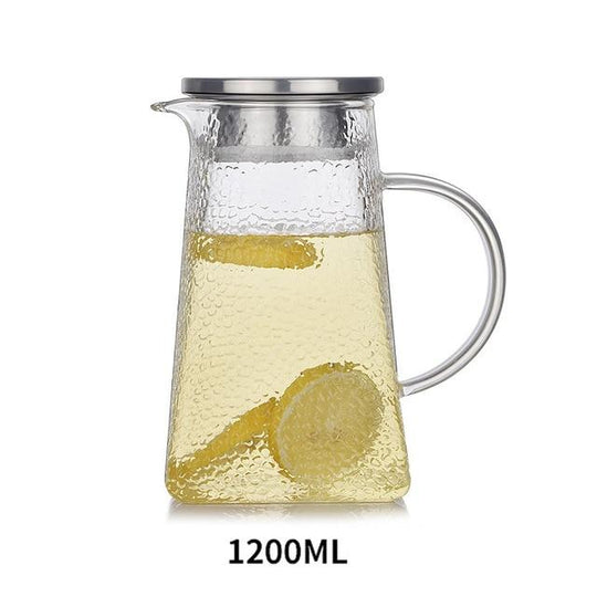 Tekanne i Glass med Filter for Te og Kaffe Moderne Design 6
