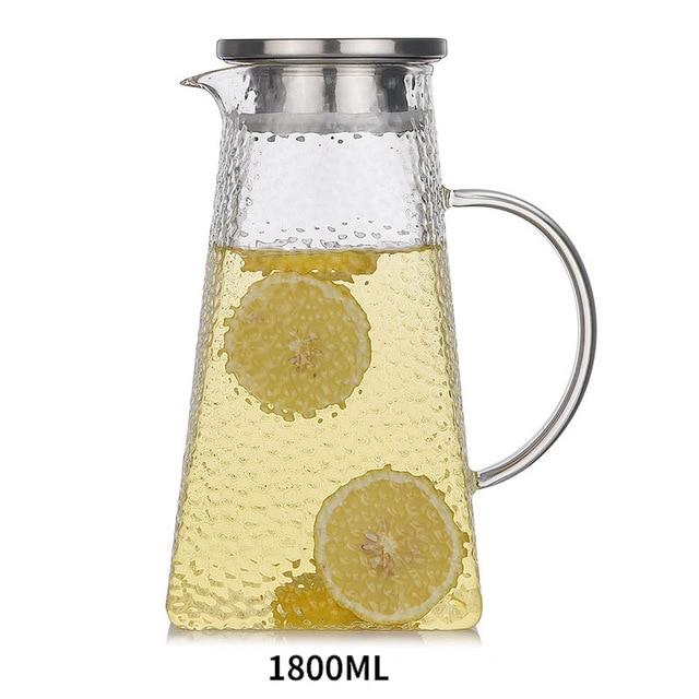 Tekanne i Glass med Filter for Te og Kaffe Moderne Design 8