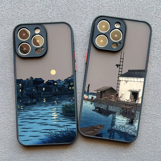 Telefondeksel for iPhone 14-17 Pro Max Mini med Aesthetic Design 1