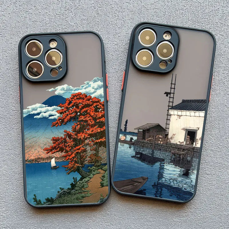 Telefondeksel for iPhone 14-17 Pro Max Mini med Aesthetic Design 3