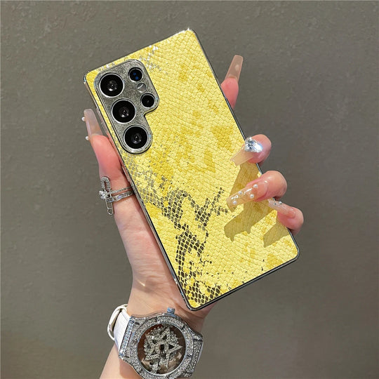 Telefondeksel med Slangeskinnsdesign for Samsung Galaxy 7