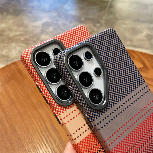 Telefondeksel til Samsung Galaxy S25/S26 Ultra Fargerik Stripete Design 3