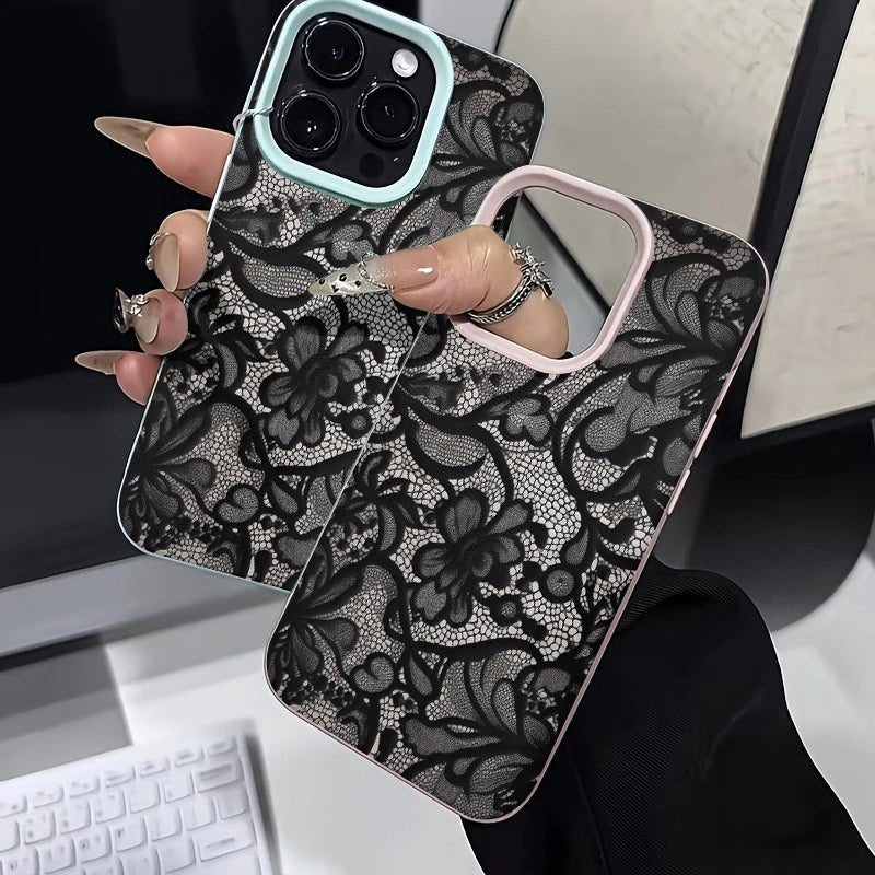 Telefonveske for iPhone med blondemønster 2