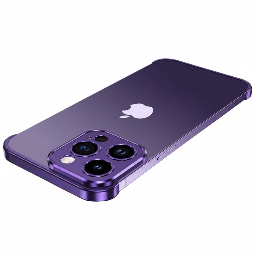 Telefonveske for iPhone og Android Ultrathin Metall Beskyttelse 0