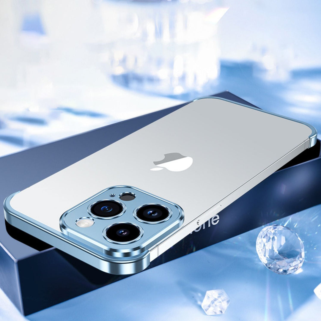 Telefonveske for iPhone og Android Ultrathin Metall Beskyttelse 12
