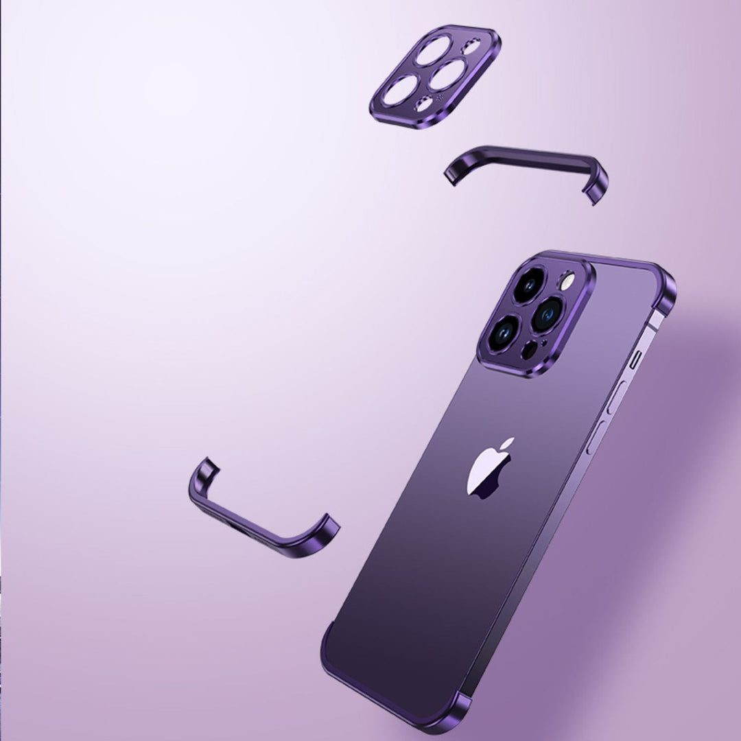Telefonveske for iPhone og Android Ultrathin Metall Beskyttelse 3