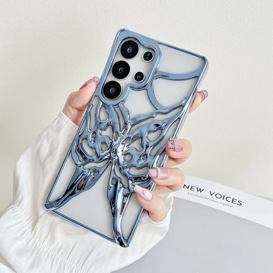 Telefonveske med 3D Sommerfugldesign for Samsung Galaxy 5