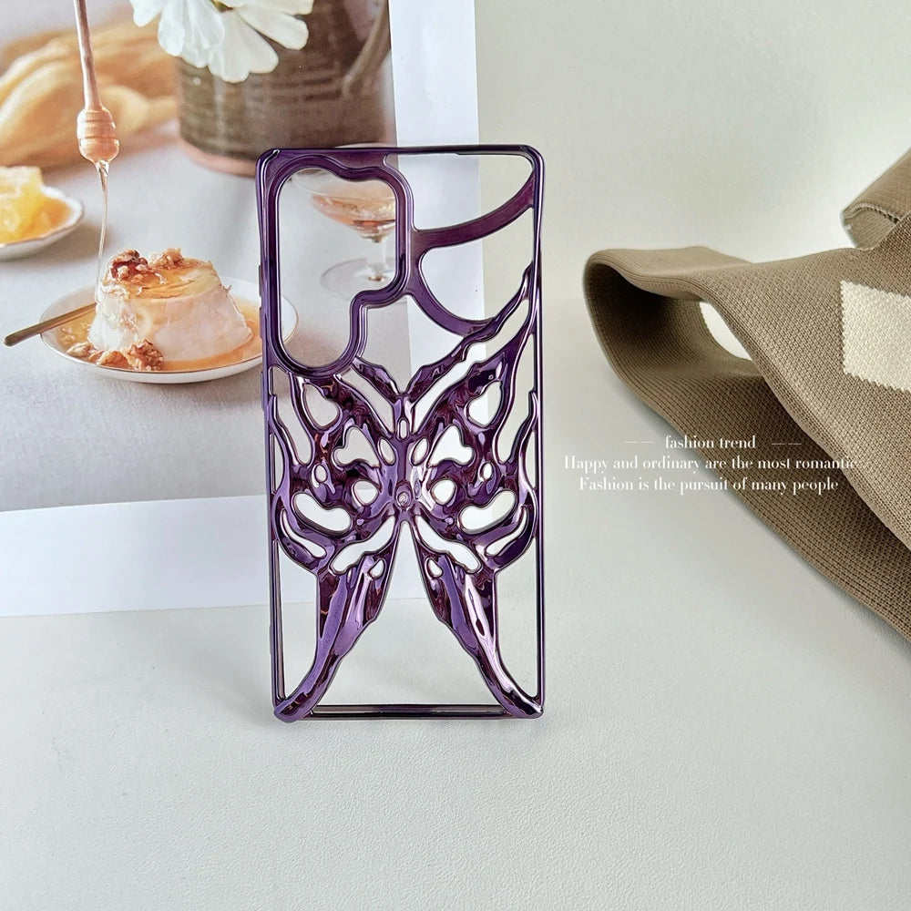 Telefonveske med 3D Sommerfugldesign for Samsung Galaxy 9