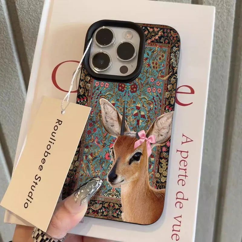 Telefonveske med Blomsterdekor for iPhone 11