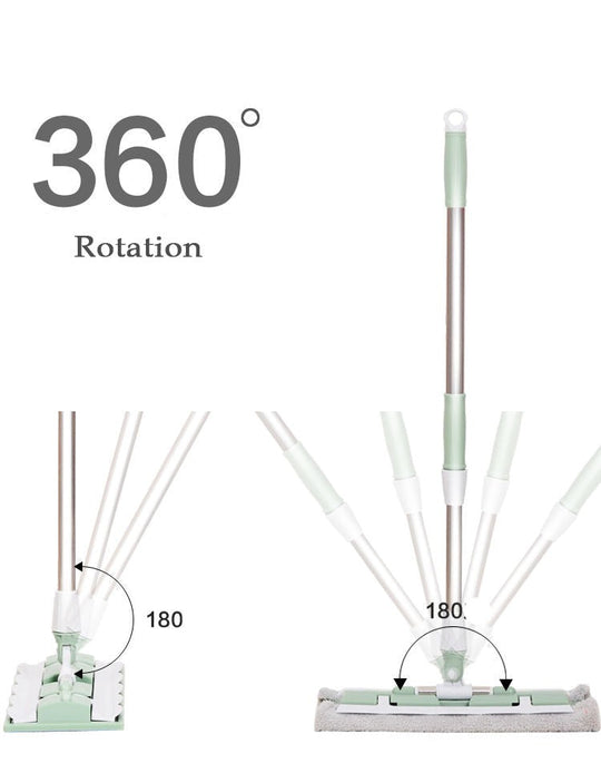 Teleskopisk Flatmopp med 360 Grad Rotasjon 6