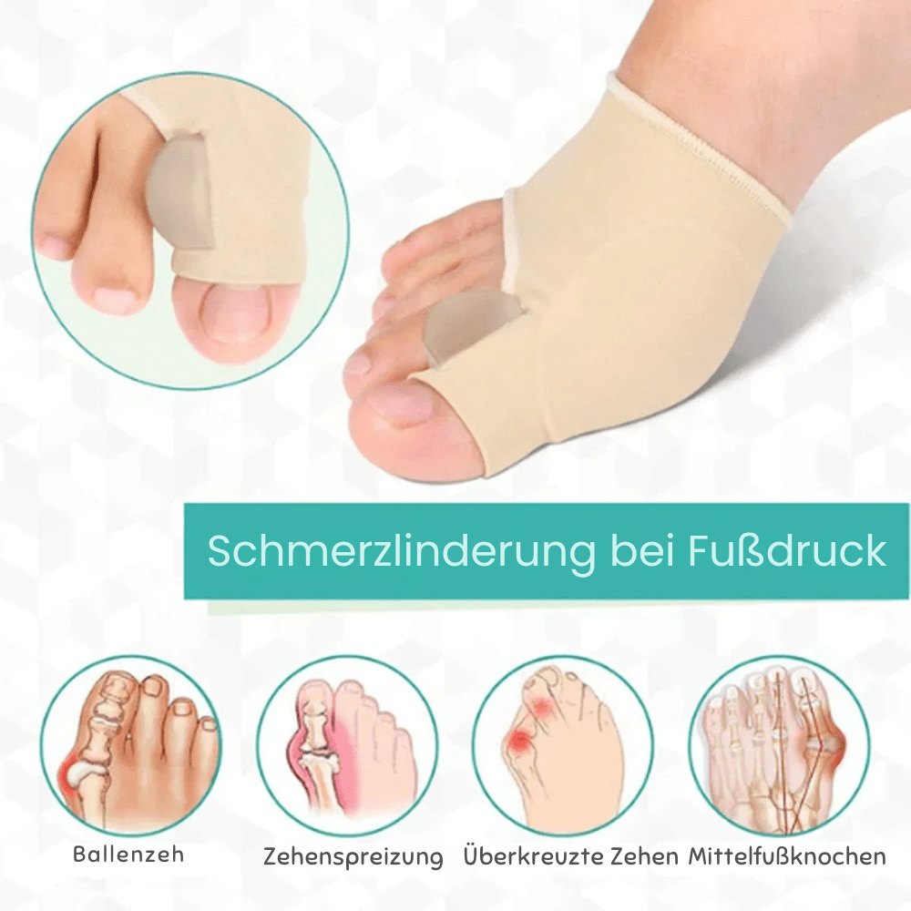 Tenåringers Korrektor for Hallux Valgus Diskret Design 3