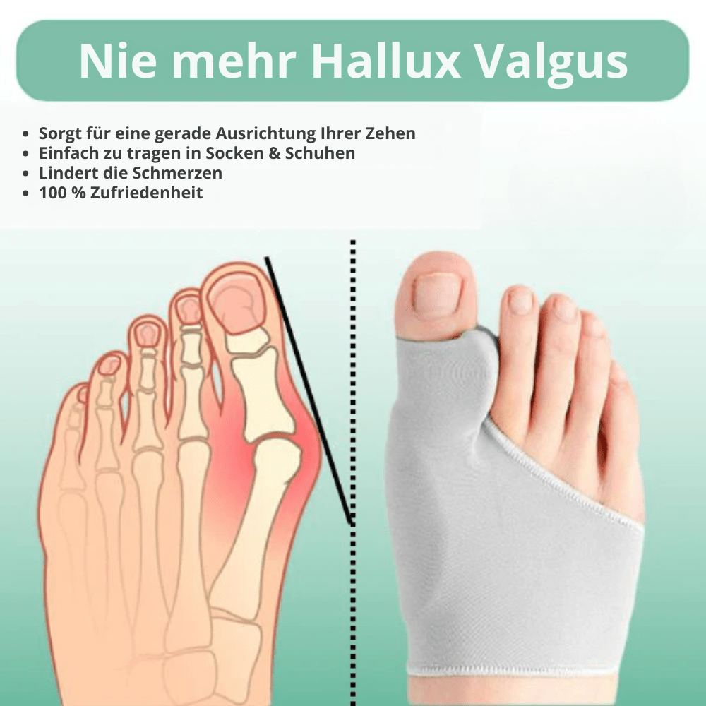 Tenåringers Korrektor for Hallux Valgus Diskret Design 4