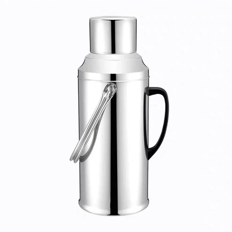 Termos for kvinner og menn med rustfritt stål og glassinnsats, 2,0–3,2 liter 3