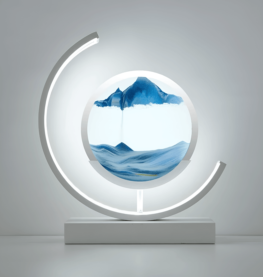 Timeglasslampe med Chic Sanddesign 4