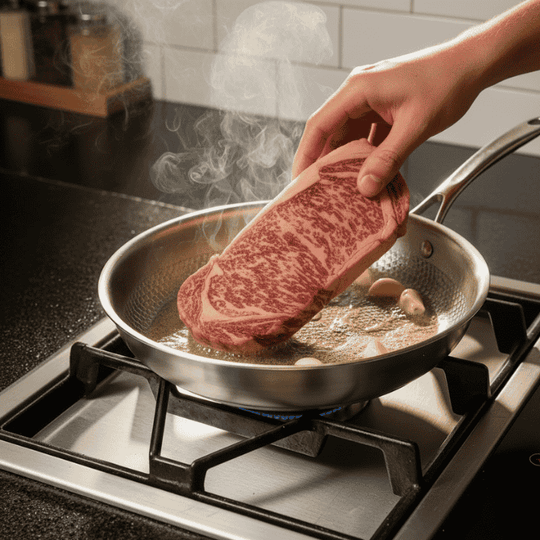 Titan Premium Stekepanne med Rask Varmefordeling 0