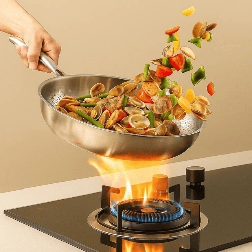 Titan Premium Stekepanne med Rask Varmefordeling 4