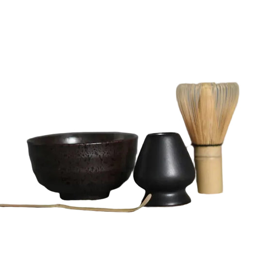 Tradisjonelt Matcha-gavesett for Te-seremonier 0