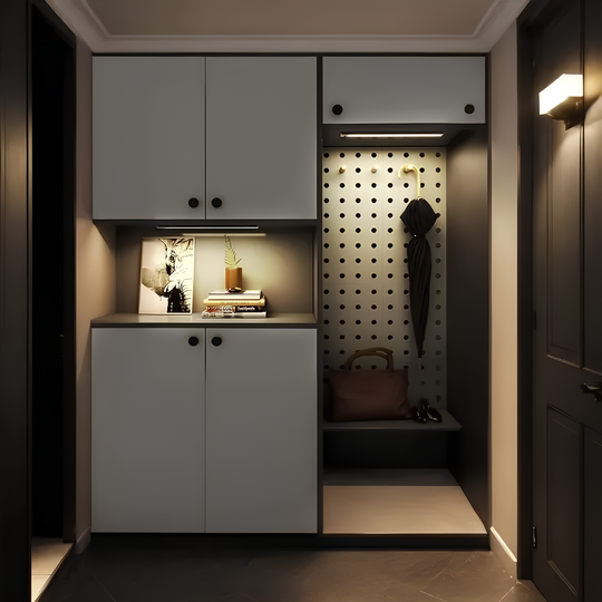 Trådløs Bevegelsesdetektorlampe Justerbare Lysfarger 8