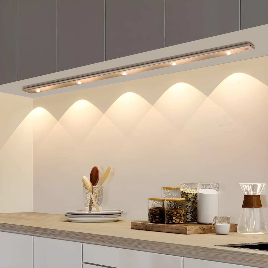 Trådløs LED Lampe med Bevegelsessensor og Dimbar Lysstyrke 0
