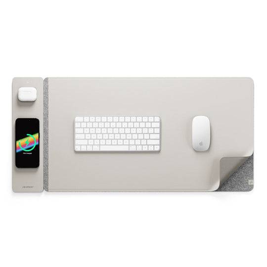Trådløs Ladepute for Skrivebord med Vendbar Design 9