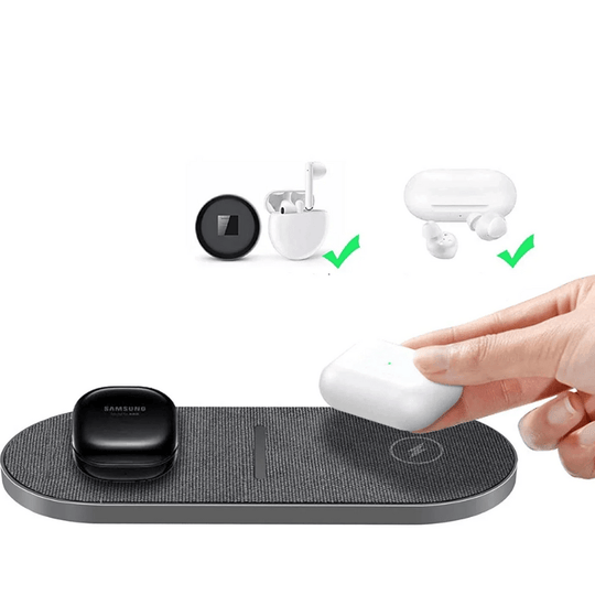 Trådløs Ladestasjon for iPhone og Samsung - 40W Hurtiglading Kompakt Design 4