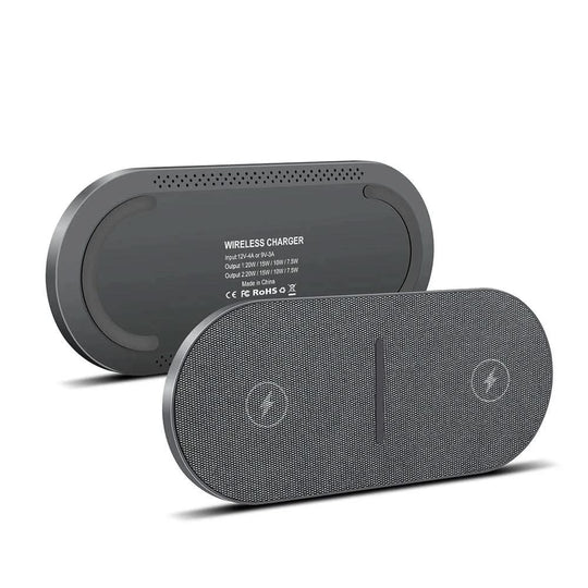 Trådløs Ladestasjon for iPhone og Samsung - 40W Hurtiglading Kompakt Design 7
